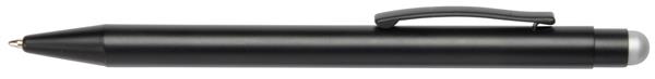 Długopis aluminiowy BLACK BEAUTY, czarny, srebrny-2529584