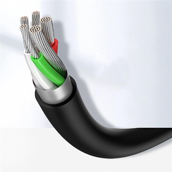 Ugreen kabel przewód USB - USB Typ C Quick Charge 3.0 3A 0,25m czarny (US287 60114)-2295948