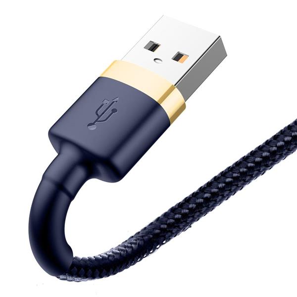 Baseus kabel Cafule USB - Lightning 1,0 m 2,4A złoto-niebieski-2063623