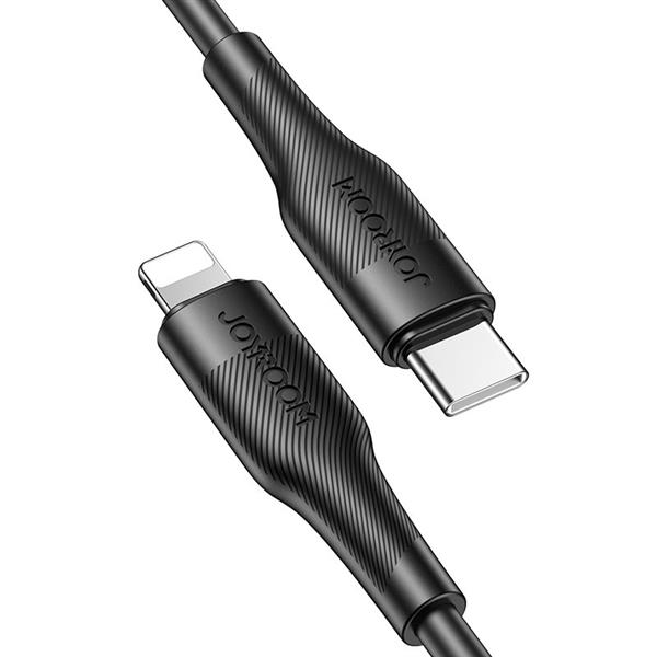 Joyroom kabel przewód USB Typ C - Lightning Power Delivery 20W 2,4A 0,25m czarny (S-02524M3 Black)-2213988