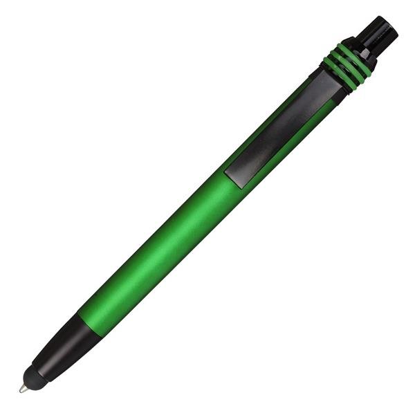 Długopis z rysikiem Tampa, zielony-2011263