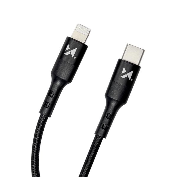 Wozinsky kabel przewód USB Typ C - Lightning Power Delivery 18W 1m czarny (WUC-PD-CL1B)-2209296