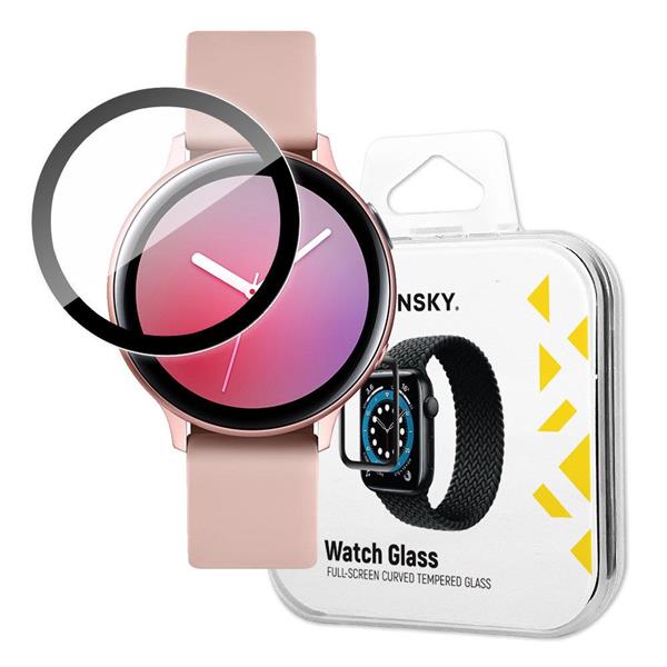 Wozinsky Watch Glass hybrydowe szkło do Samsung Galaxy Watch Active 2 40 mm czarny-2395278
