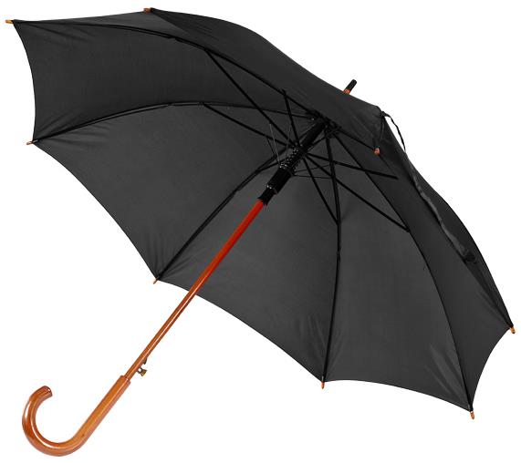Drewniany parasol automatyczny NANCY-615925