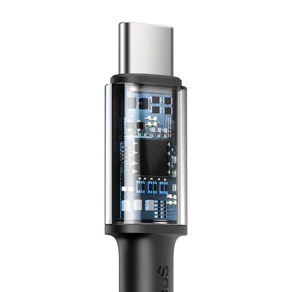 Baseus kabel High Density PD 100W USB-C - USB-C 1,0 m czarny-3018834
