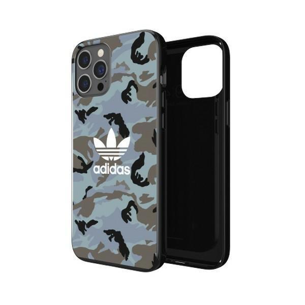 Etui Adidas OR SnapCase Camo na iPhone 12 Pro Ma x niebiesko/czarny 43703-2284578