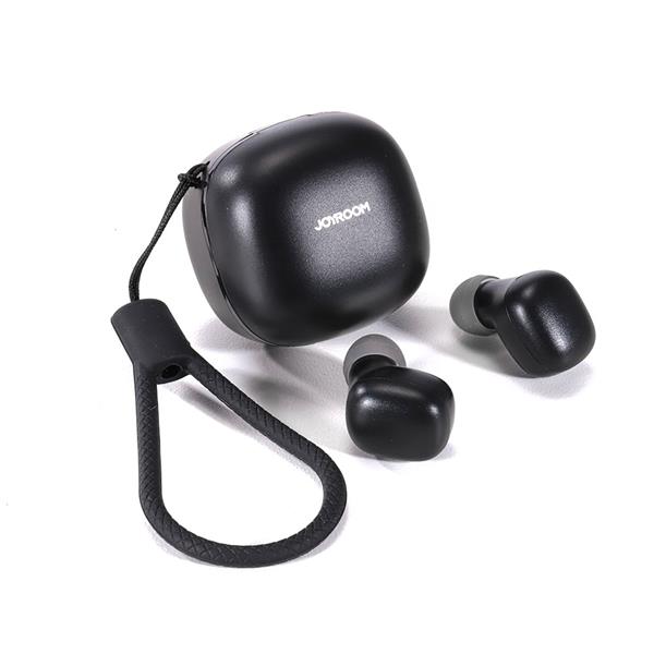 Joyroom słuchawki bezprzewodowe douszne TWS IP54 czarne (MG-C05)-2967043