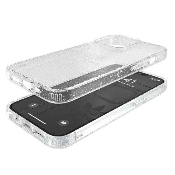 Etui Adidas OR Protective na iPhone 13 Pro / 13 Clear Case Glitter - przezroczyste 47120-3104697