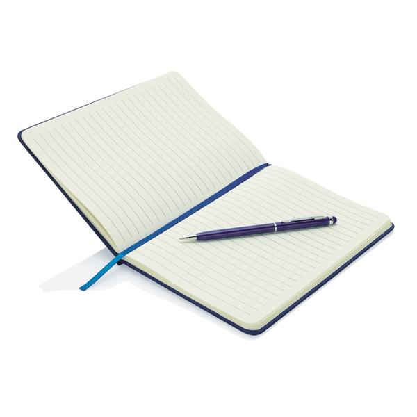 Notatnik A5, długopis, touch pen Deluxe-501692