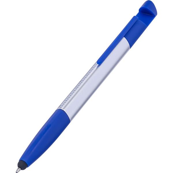 Długopis wielofunkcyjny 6 w 1, touch pen, stojak na telefon, czyścik, linijka, śrubokręt-1148620