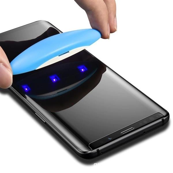 Wozinsky Tempered Glass UV szkło hartowane UV 9H Samsung Galaxy S20 Ultra (in-display fingerprint sensor friendly) - szkło bez kleju i lampki LED-2150104