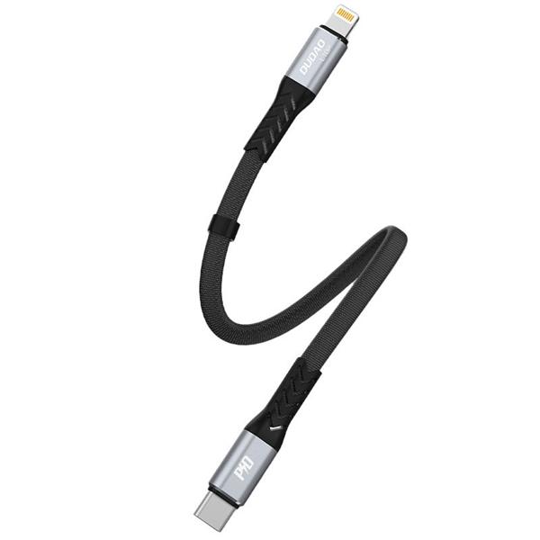 Dudao L10P kabel USB Typ C - Lightning PD20W 0.23m czarny (L10P)-2288530