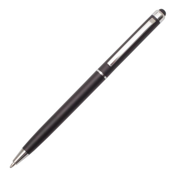 Długopis plastikowy Touch Point, czarny-548441