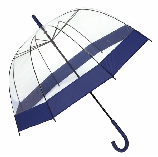 Parasol HONEYMOON, niebieski, transparentny-2303303
