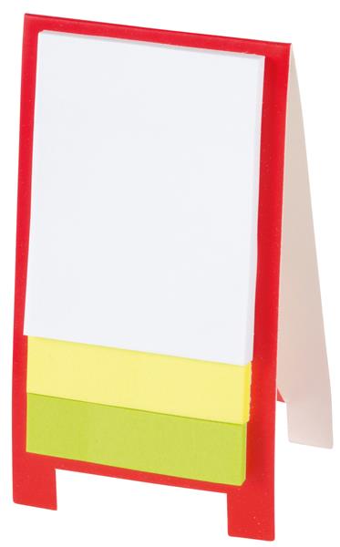 Mini stojak na notatki ADVERT, czerwony-2307260
