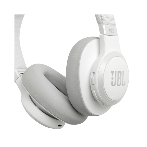 JBL słuchawki Bluetooth LIVE650BT NC nauszne białe z redukcją szumów -2098120