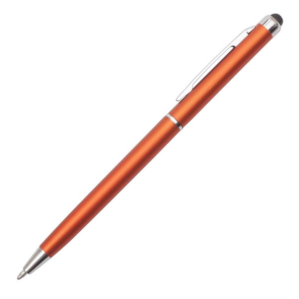 Długopis plastikowy Touch Point, pomarańczowy-2012646
