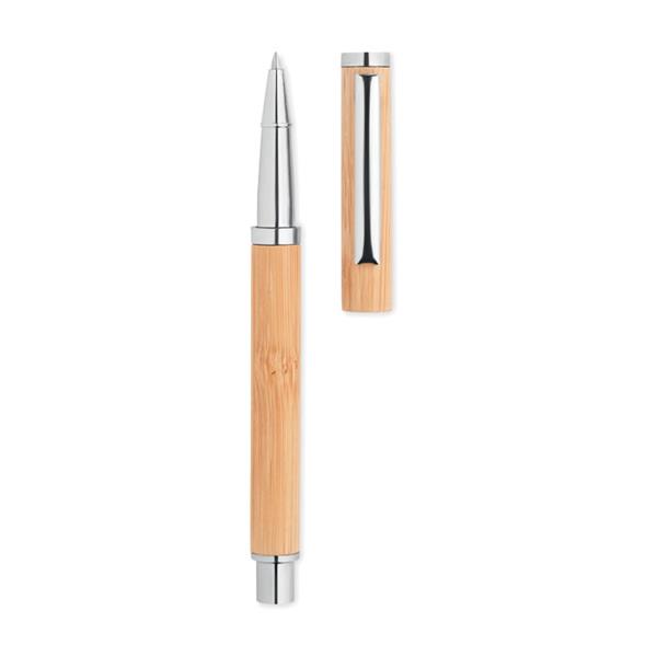 Bambusowy długopis żelowy-2351816