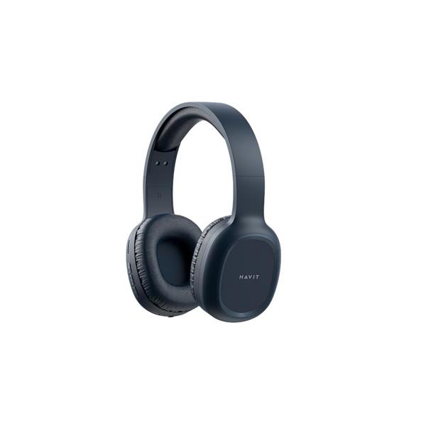 HAVIT słuchawki Bluetooth H2590BT nauszne niebieskie-3037334