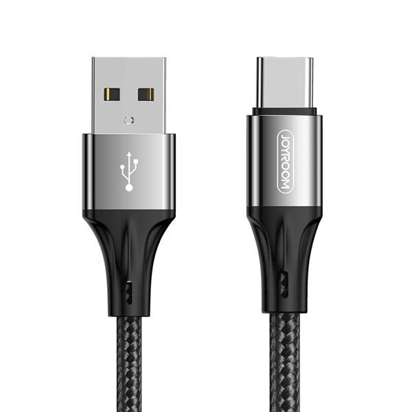 Joyroom kabel USB - USB Typ C 3 A 0,2 m czarny (S-0230N1)-2204308