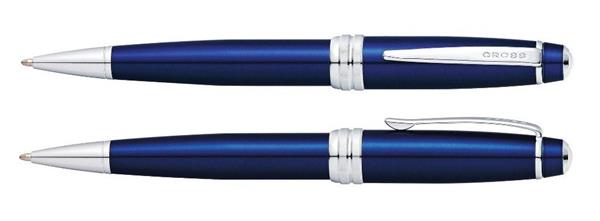 Długopis Cross Bailey niebieski, elementy chromowane-3039886