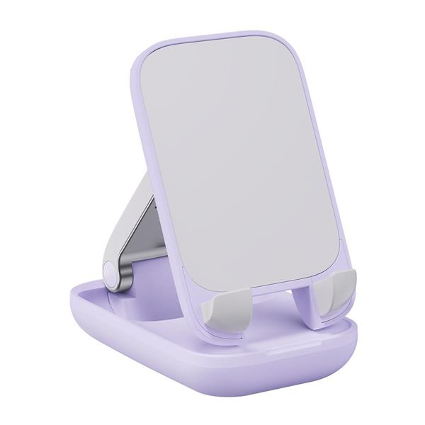 Regulowany stojak na telefon Baseus Seashell Series - fioletowy-3120022