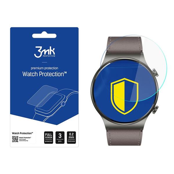 Huawei Watch GT 2 Pro Classic - 3mk Watch Protection™ v. FlexibleGlass Lite-2298381