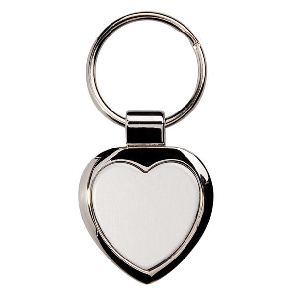 Brelok metalowy Stout Heart, srebrny-544204