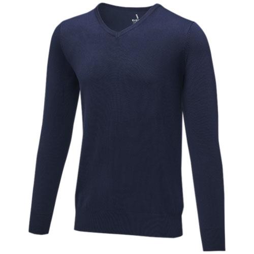 Stanton - męski sweter w serek-2326337