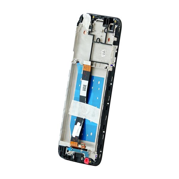 LCD + Panel Dotykowy Motorola Moto E6 Play 5D68C15720 czarny z ramką oryginał-3034370