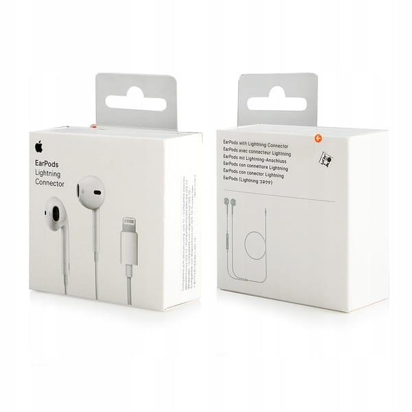 Apple EarPods słuchawki dokanałowe z końcówką Lightning do iPhone białe (EU Blister)(MMTN2ZM/A) -2429140