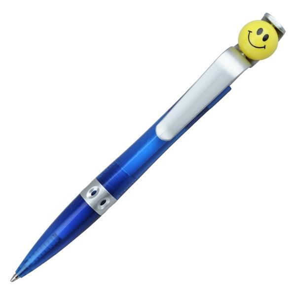 Długopis Happy, niebieski-544951