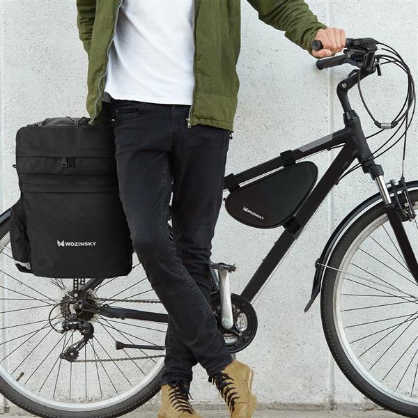 Wozinsky torba rowerowa na ramę roweru 1,5 l czarny (WBB11BK)-2167657
