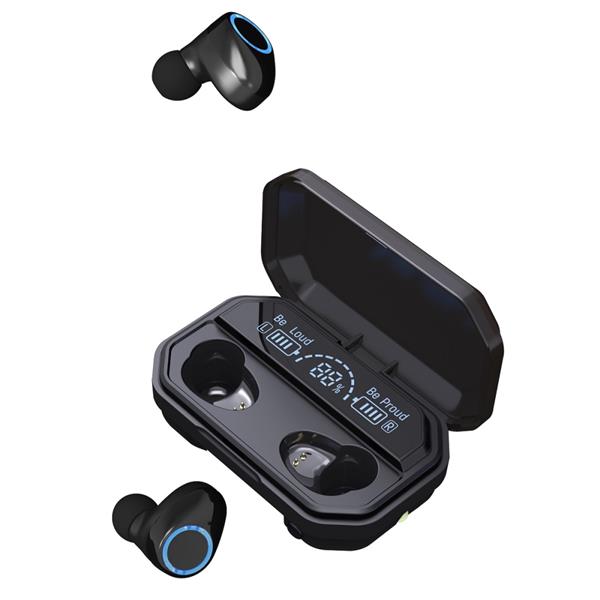 Devia słuchawki Bluetooth TWS Joy A12 czarne-3004865