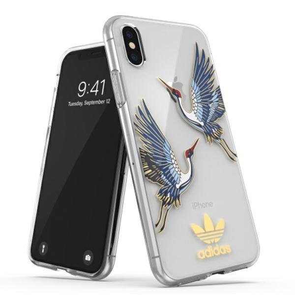 Adidas OR Clear Case CNY iPhone X/Xs złoty/gold 37871-2284237