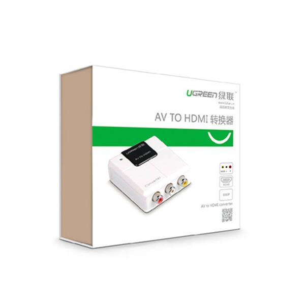 Ugreen konwerter analogowo-cyfrowy sygnału audio-wideo RCA - HDMI biały (40225)-2268689