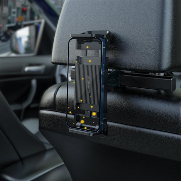Acefast samochodowy uchwyt na zagłówek do telefonu i tabletu (135-230mm szer.) czarny (D8 black)-2270320