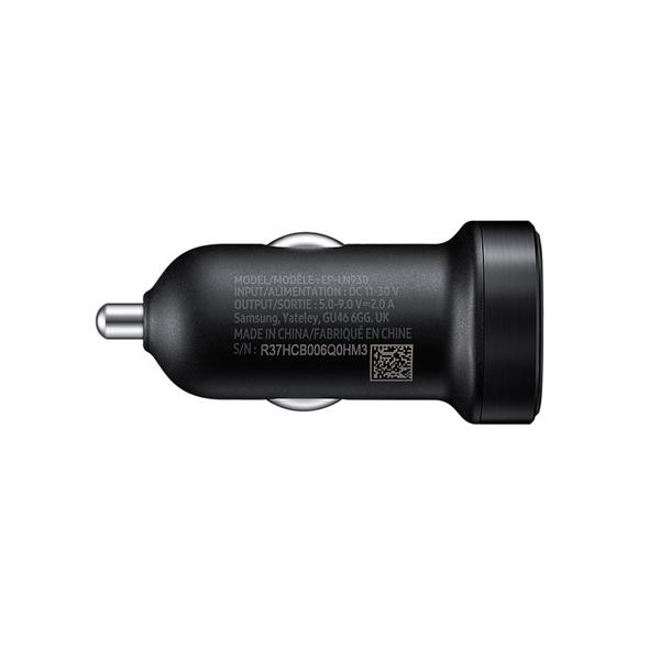 Samsung ładowarka samochodowa Fast Charge + kabel USB typ-C czarna-1223480