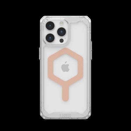 UAG Plyo Magsafe - obudowa ochronna do iPhone 15 Pro Max kompatybilna z MagSafe (ice-rose gold)-3140945