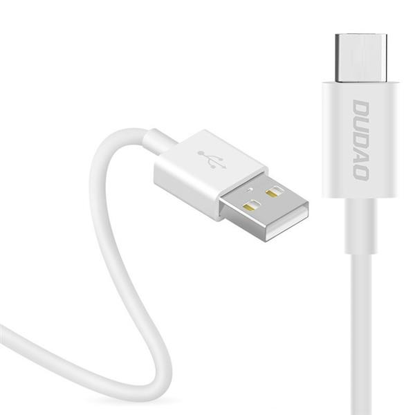 Dudao przewód kabel USB / USB Typ C 3A 1m biały (L1T white)-2148265