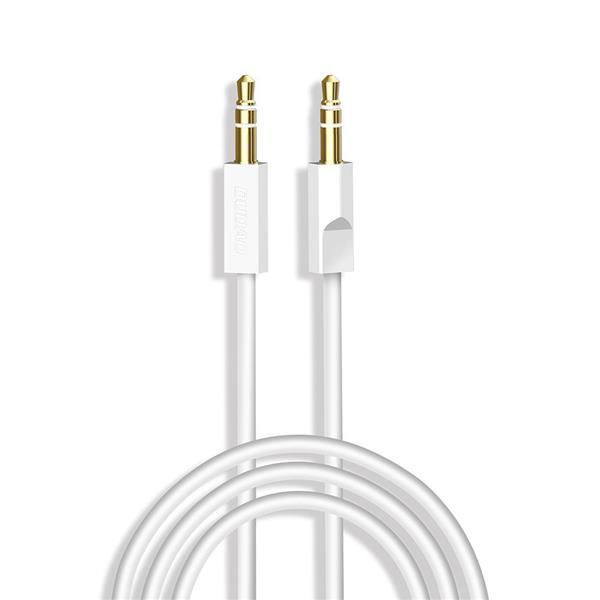 Dudao kabel AUX mini jack 3.5mm 1m 3 polowy stereo biały (L12S white)-2148247