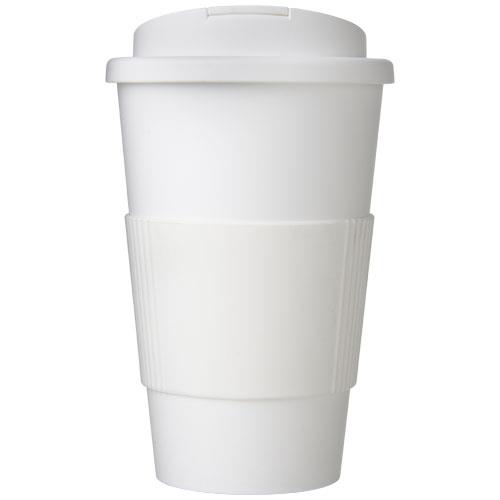 Americano® 350 ml tumbler with grip & spill-proof lid-2331161