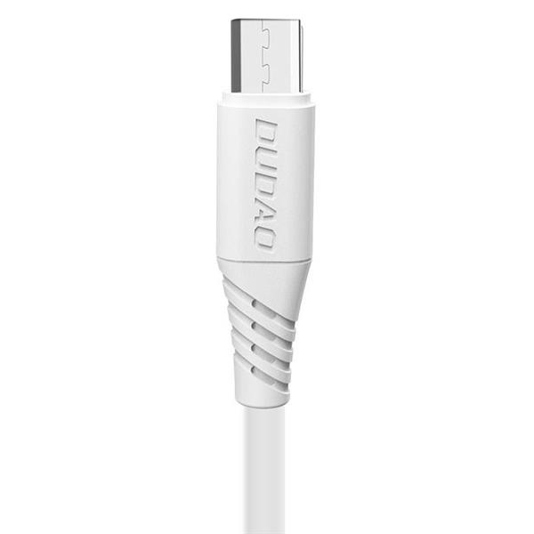 Dudao przewód kabel USB / micro USB 5A 1m biały (L2M 1m white)-2148279