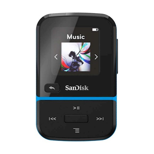 SanDisk odtwarzacz MP3 16 GB Clip Sport Go Niebieski-2050121