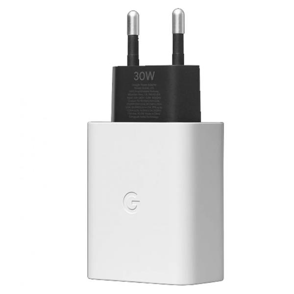 Google Travel Charger szybka ładowarka USB-C PD 30W biała (GA03502-EU)-2437125
