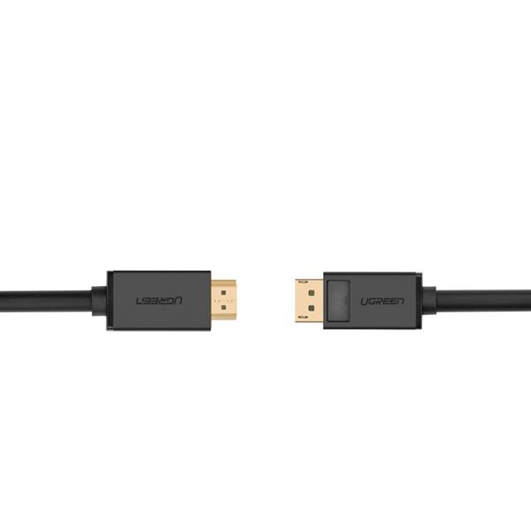 Ugreen jednokierunkowy kabel z DisplayPort na HDMI 4K 30 Hz 32 AWG 2 m czarny (DP101 10202)-2169660