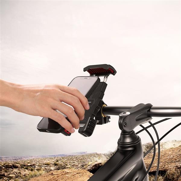 Joyroom uniwersalny rowerowy uchwyt na telefon na rower motocykl kierownicę czarny (JR-ZS264)-2214074