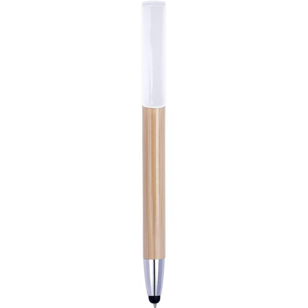 Bambusowy długopis, touch pen, stojak na telefon-1953350