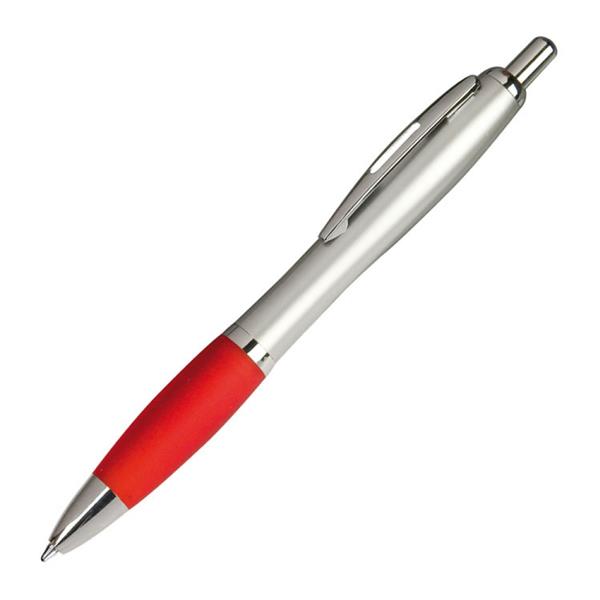 Długopis plastikowy, gumowany-2361667