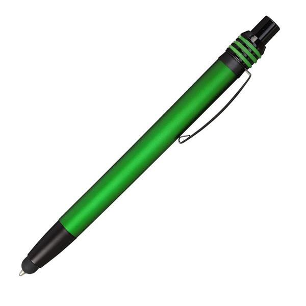 Długopis z rysikiem Tampa, zielony-546162